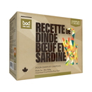Cat Frozen Raw - Tarif Game - Turquie et sardines avec bœuf - 2 lb