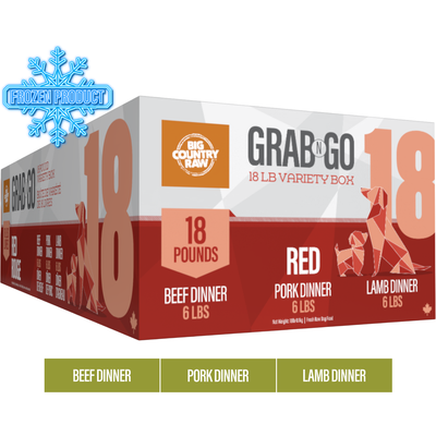 Dog Frozen Raw - Grab N Go - Red 18