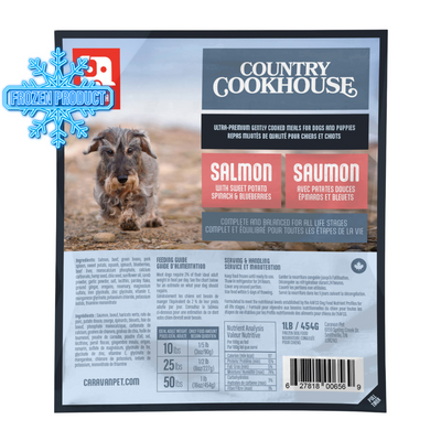 Cooked Dog Food - COUNTRY COOKHOUSE - Salmon