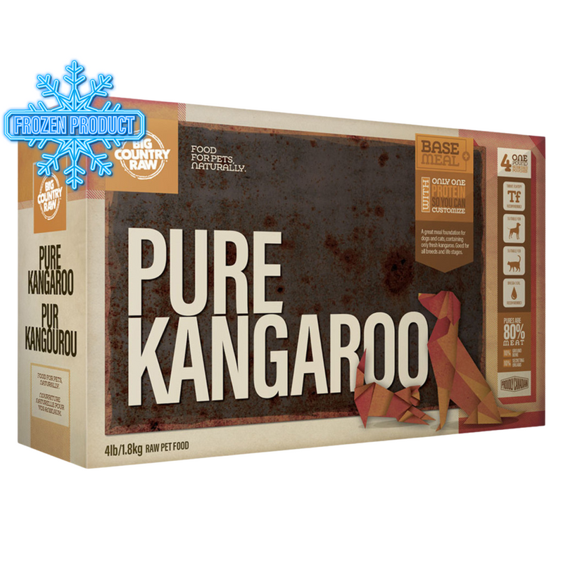 Frozen Raw Food - PURES - Pure Kangaroo Carton