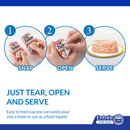 Contrôle de chat à plat - Twins - poulet avec recette de fromage - 1,23 oz tasse, paquet de 2