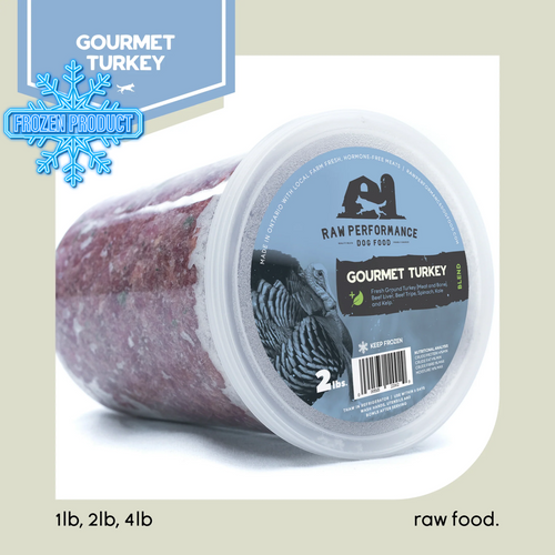 Frozen Raw Food - Gourmet Turkey