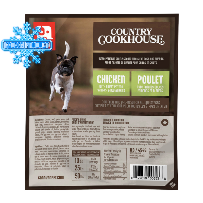 Cooked Dog Food - COUNTRY COOKHOUSE - Chicken