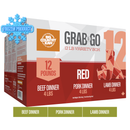Dog Frozen Raw - Grab N Go - Red 12