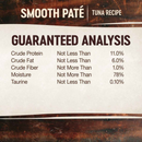 Nourriture pour chats humides - Core Tiny Tasters - Pate lisse - Recette de thon - 1,75 oz Pouche