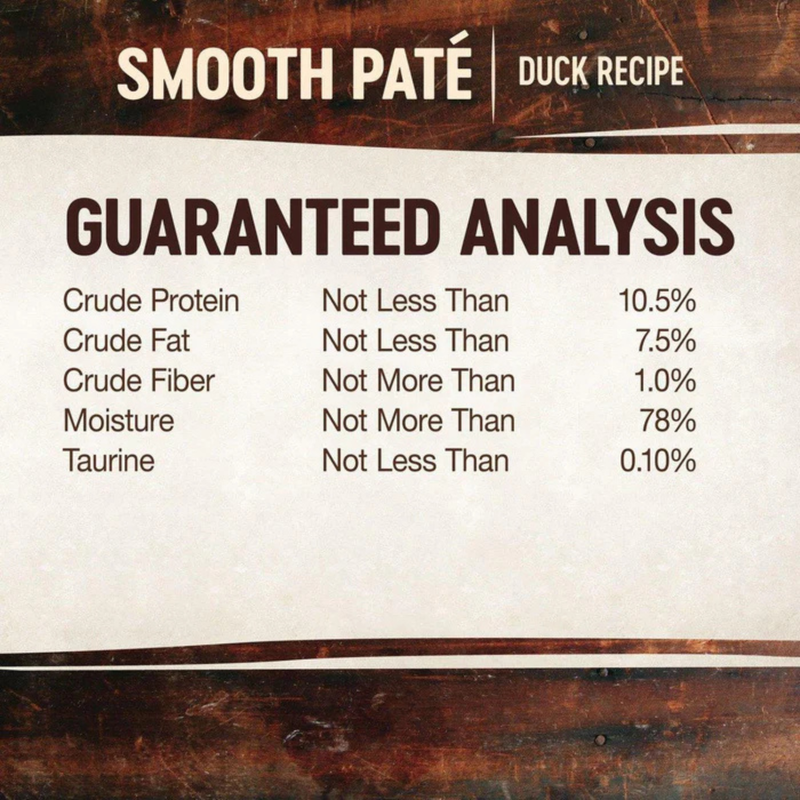 Nourriture pour chats humides - Core Tiny Tasters - Pate lisse - Recette de canard - 1,75 oz Pouche