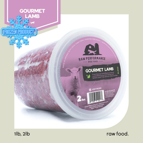 Frozen Raw Food - Gourmet Lamb