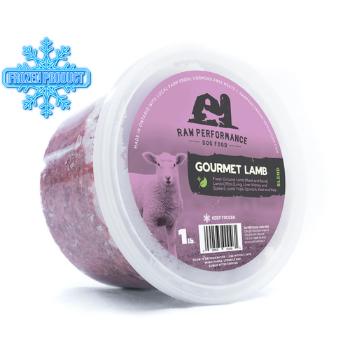 *(Please Use By 2026-10-21)* Frozen Raw Food - Gourmet Lamb - 1 Lb
