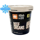 Plat latéral cru - mélange d'organes de boeuf - 425 g