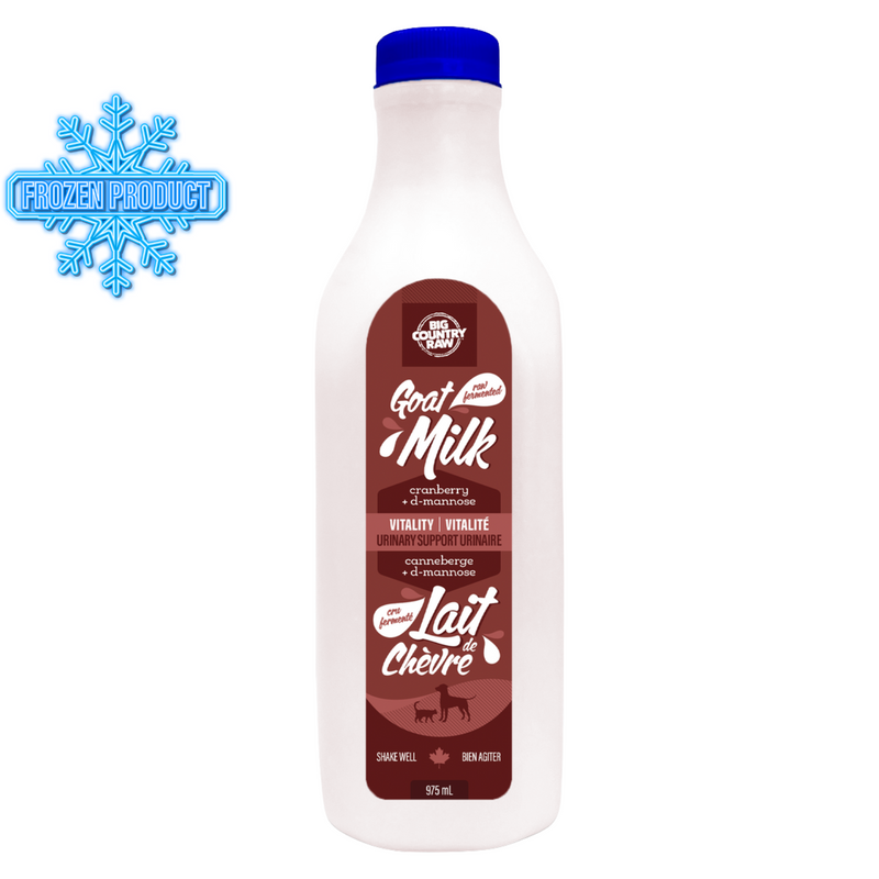 Raw Goat Milk - Vitality (Cranberry)