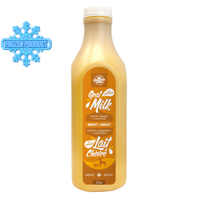 Lait de chèvre cru (congelé) - Immunité - 975 ml