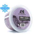 Frozen Raw Food - Turkey + Salmon Blend