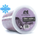 Frozen Raw Food - Turkey + Salmon Blend