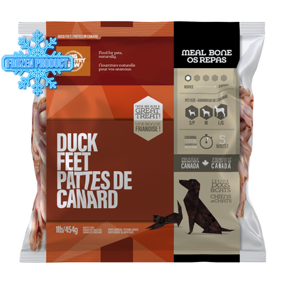 Frozen Raw Bones - Duck Feet