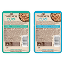 Nourriture pour chats humides - Core Tiny Tasters - Pate lisse - Pack de variétés de mer - 1,75 oz pochette, cas de 12