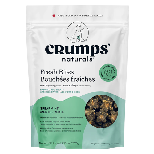 Natural Dental Dog Treat - Fresh Bites - Spearmint