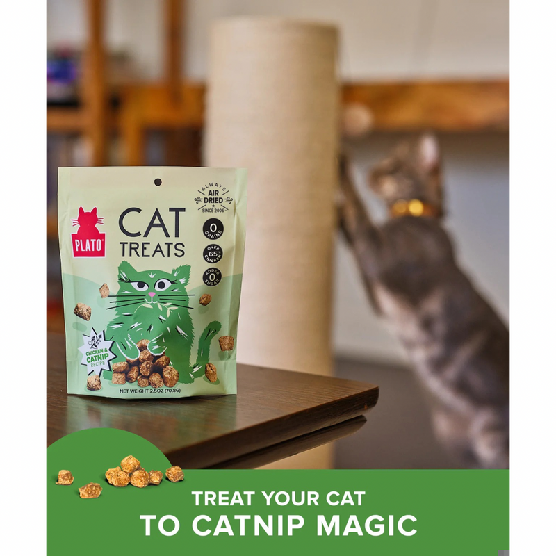 Air Dried Cat Treat - Chicken & Catnip Recipe