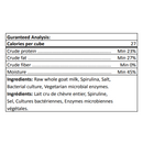 Raw Goat Cheese Treats with Spirulina