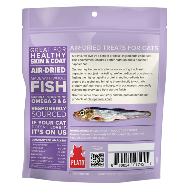Air Dried Cat Treat - Sprat Whole Fish