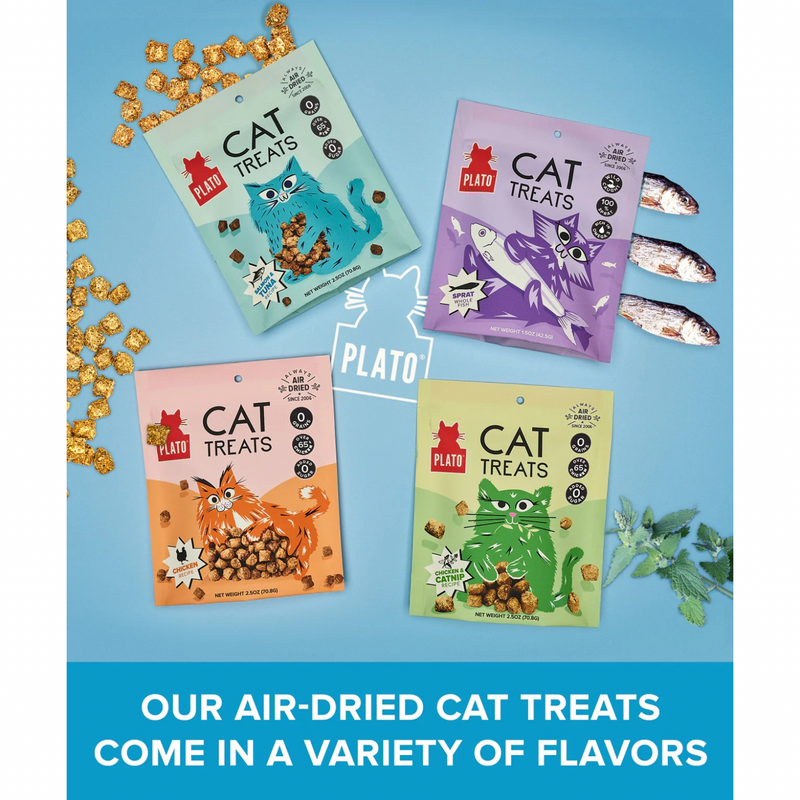 Air Dried Cat Treat - Salmon & Tuna Recipe