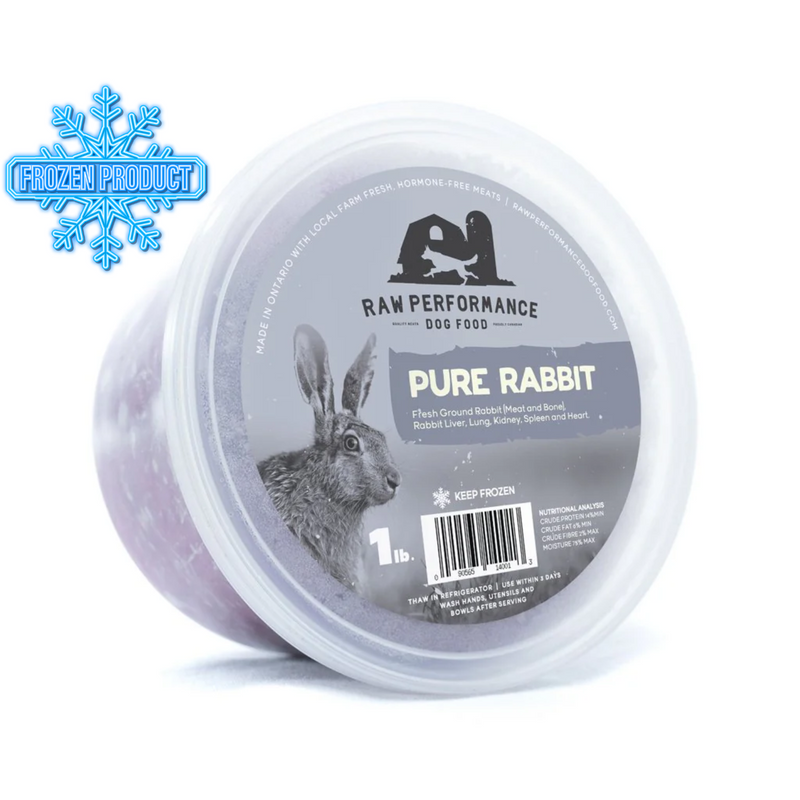Frozen Raw Food - Pure Rabbit