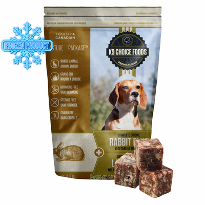 Frozen Dog Food - Lil Guys Plus Rabbit