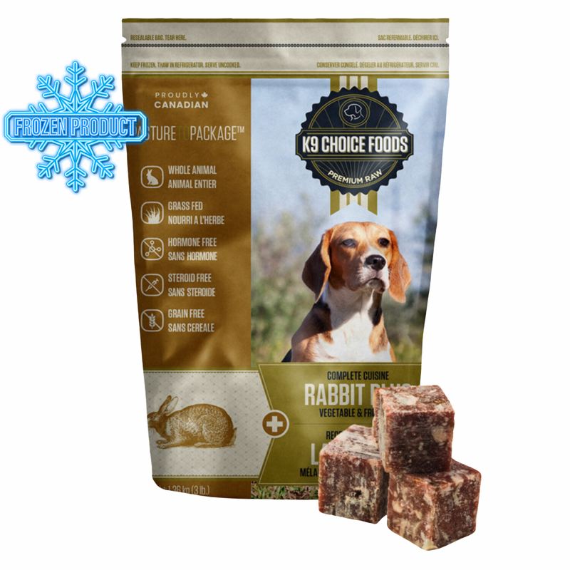Frozen Dog Food - Lil Guys Plus Rabbit