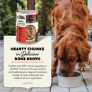 Canned Dog Food - Premium Chunks - Beef Recipe in Bone Broth