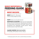 Canned Dog Food - Premium Chunks - Beef Recipe in Bone Broth