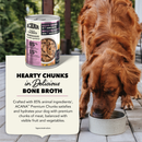 Canned Dog Food - Premium Chunks - Lamb Recipe in Bone Broth
