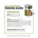 Canned Dog Food - Premium Chunks - Pork Recipe in Bone Broth
