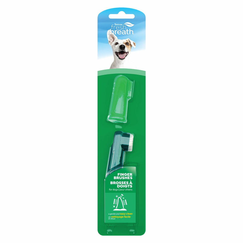 Dog Dental Health - FRESH BREATH - Finger Brushes