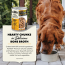 Canned Dog Food - Premium Chunks - Poultry Recipe in Bone Broth