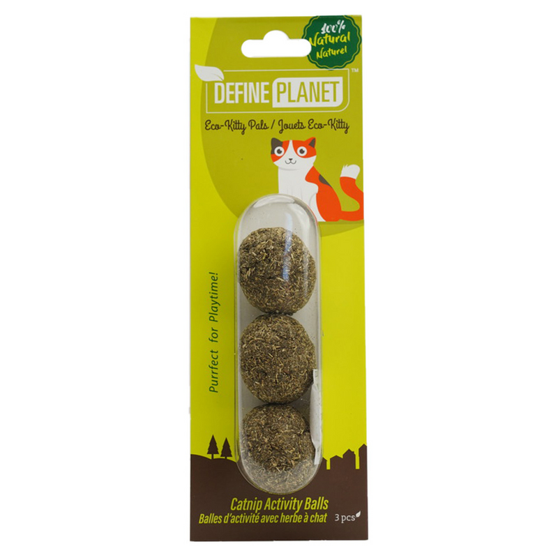 Cat Toys - Silver Vine Catnip Activity Balls *