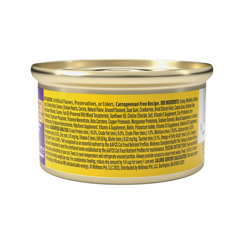 Nourriture pour chats en conserve - Santé complète - Pâté - Turquie et Salmon Entrée