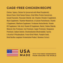 Dry Cat Food - ULTIMATE PROTEIN - Raw Coated - Cage Free Chicken Recipe