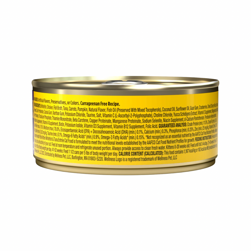 Nourriture pour chats en conserve - Santé complète - Kitten Plesté - Fish blanc et thon Entrée