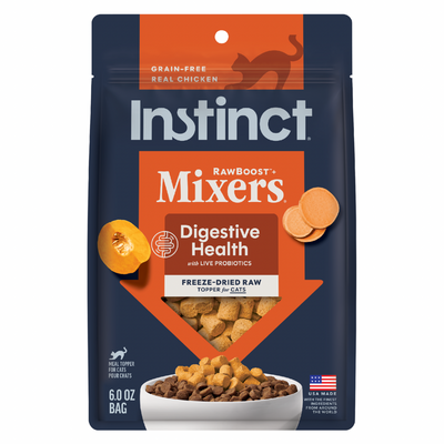 Freeze Dried Cat Food Topper - Raw Boost Mixers - Digestive Health