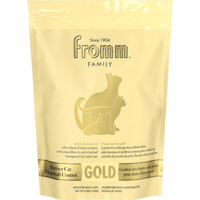 Dry Cat Food - GOLD - Indoor Cat Hairball Control