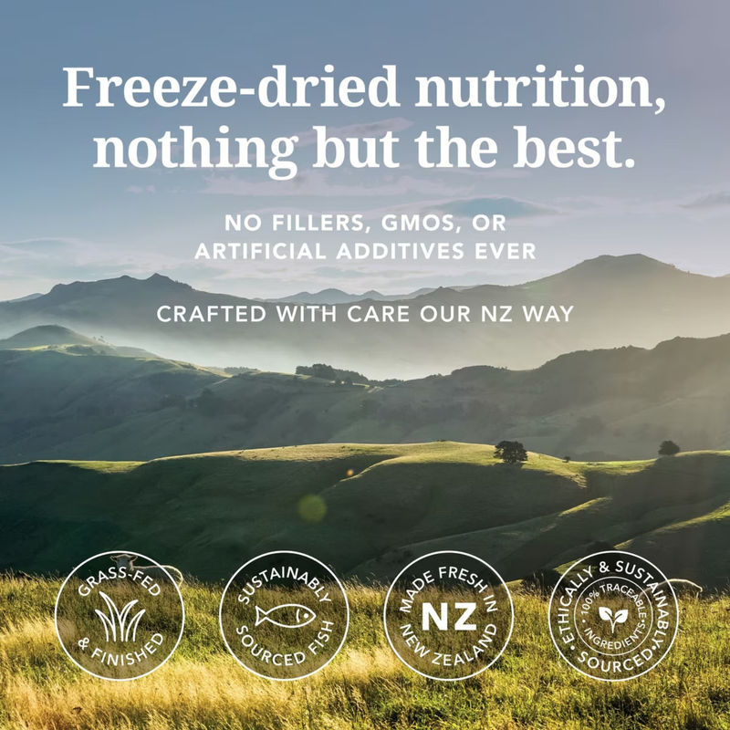 Nourriture pour chiens séchés - Hoki & Beef Feast