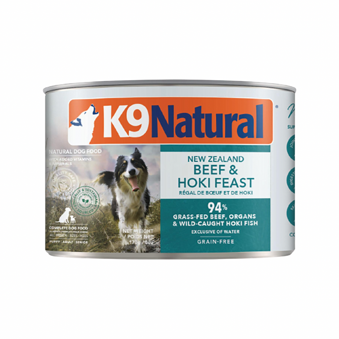 K9ナチュラル　BEEF&amp;HOKI FEAST Hoki & Beef Feast Freeze-Dried Dog Food – K9 Natural
