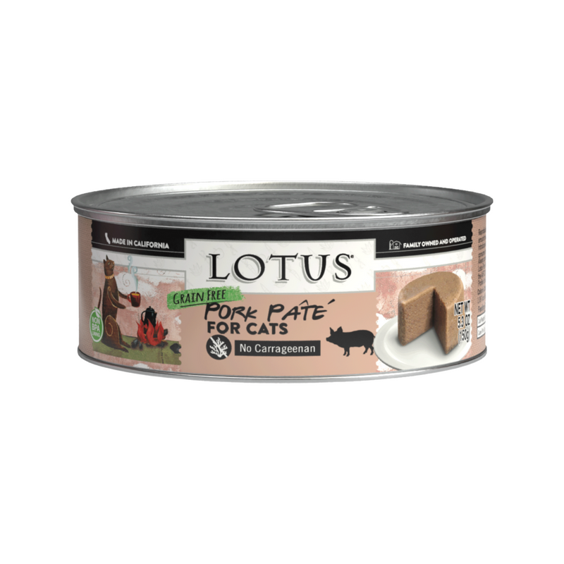 Canned Cat Food - Grain Free Pork Pâté