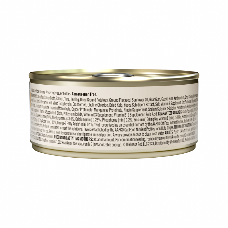 Nourriture pour chats en conserve - Core - Pâté classique - Récepteur de poisson-blanc, de saumon et de hareng - 5,5 oz