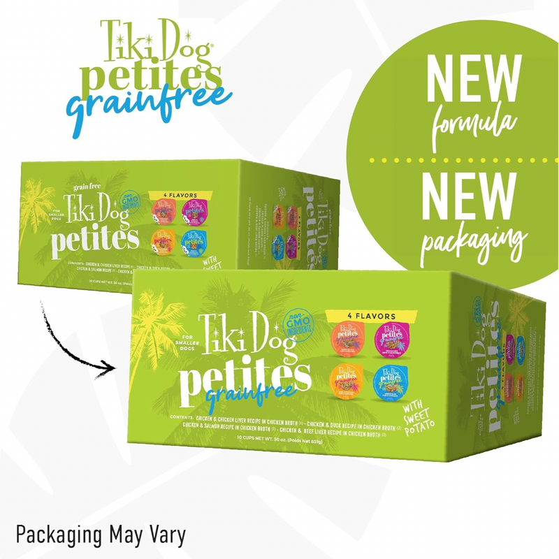 Wet Dog Food - PETITES - Grain Free Variety Pack Cups