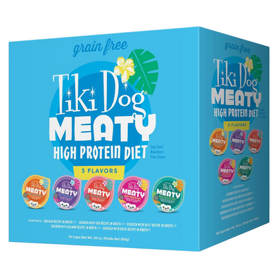 Wet Dog Food - MEATY - Grain Free Variety Pack Cups