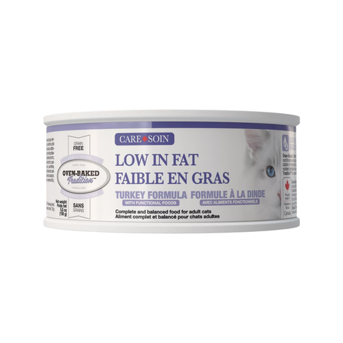 Canned Cat Food - Care - Low in Fat Pâté - Turkey - Adult