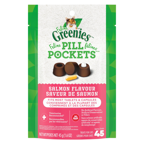 Cat Treat - Feline Pill Pockets - Salmon Flavor