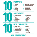 Dry Cat Food - 10+ ESSENTIALS - Fish & Dehydrated Fish