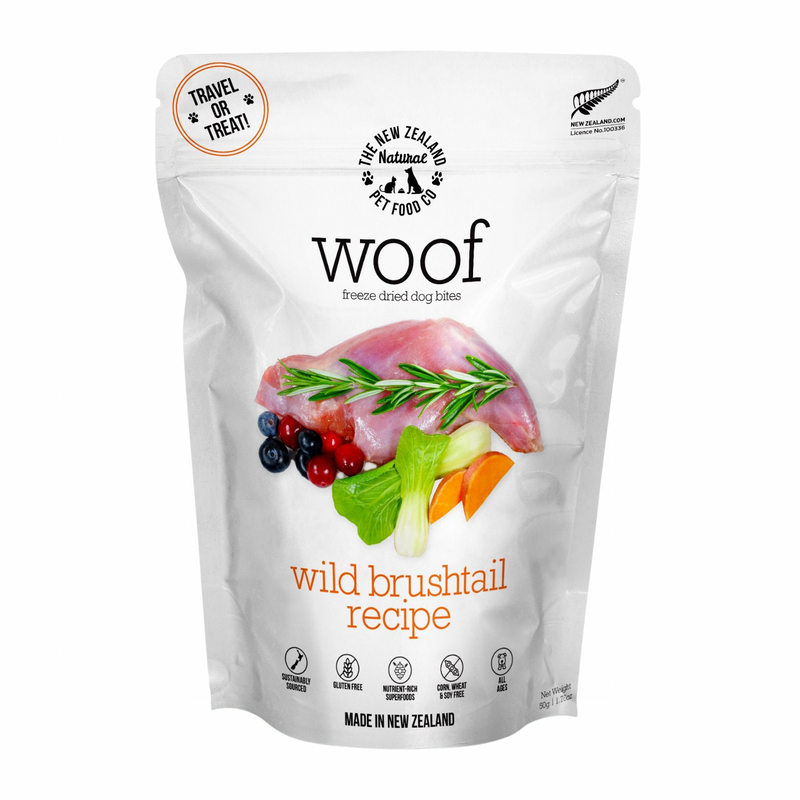 Freeze Dried Dog Food - Woof - Wild Brushtail Recipe