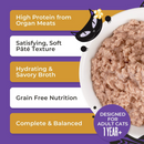 Canned Cat Food - AFTER DARK SOFT PATÉ - Turkey & Turkey Liver Recipe